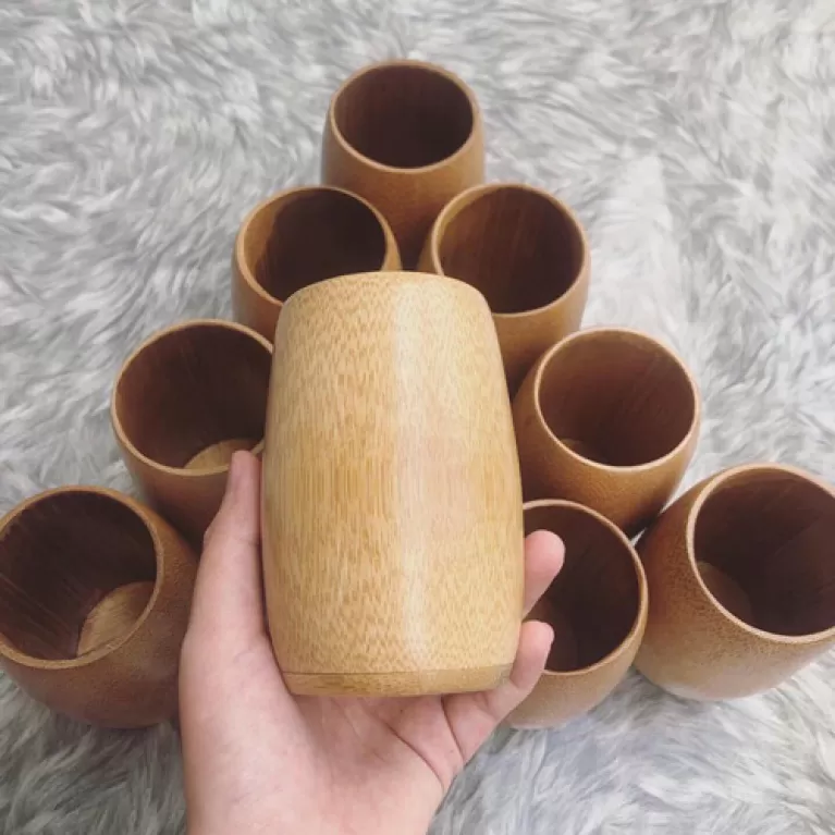 Ly Gỗ Tre, Nhiều Kích Cỡ - Ảnh 4